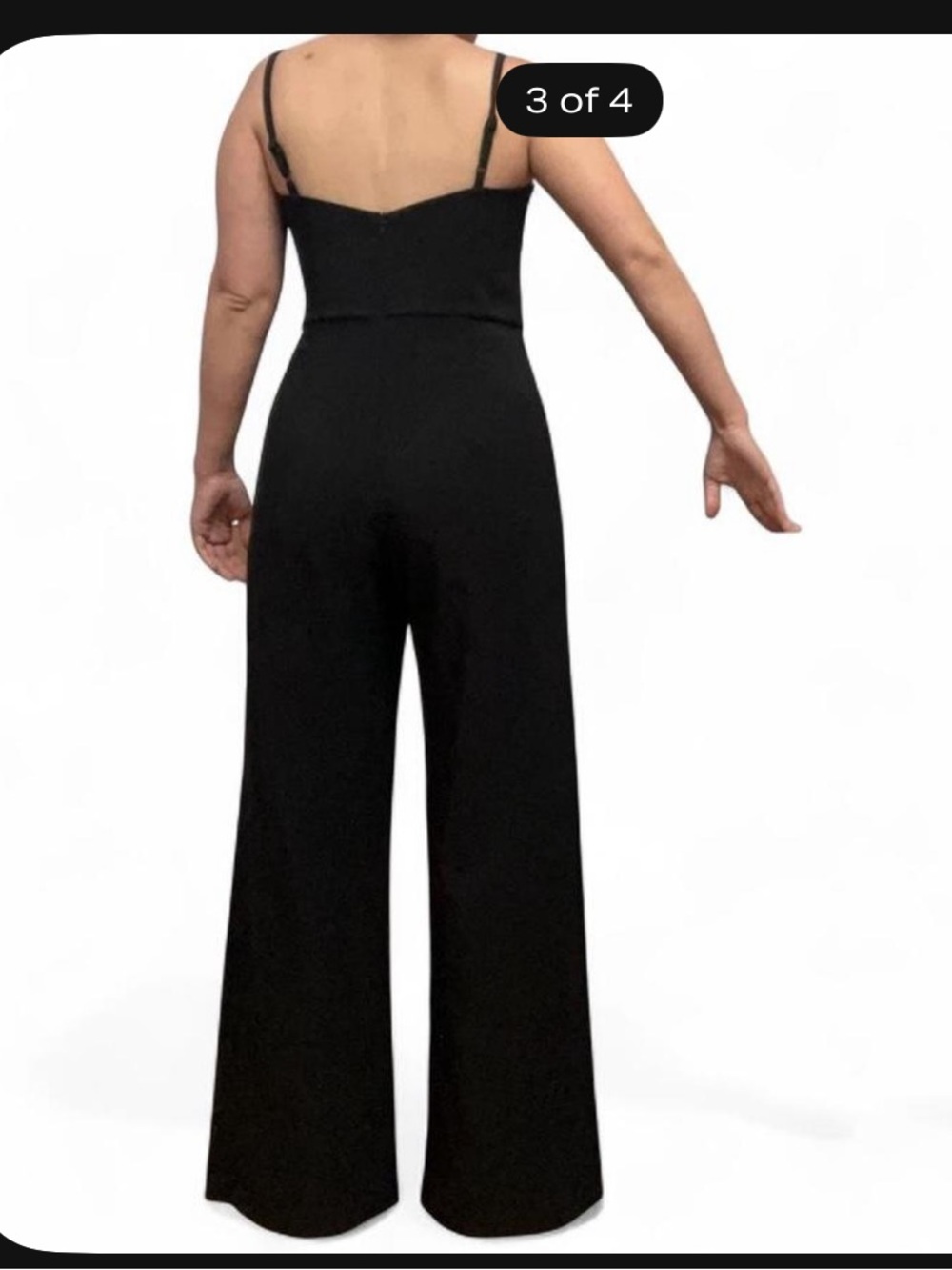 NWOT Nookie Jumpsuit Black Size M - Picture 5 of 5